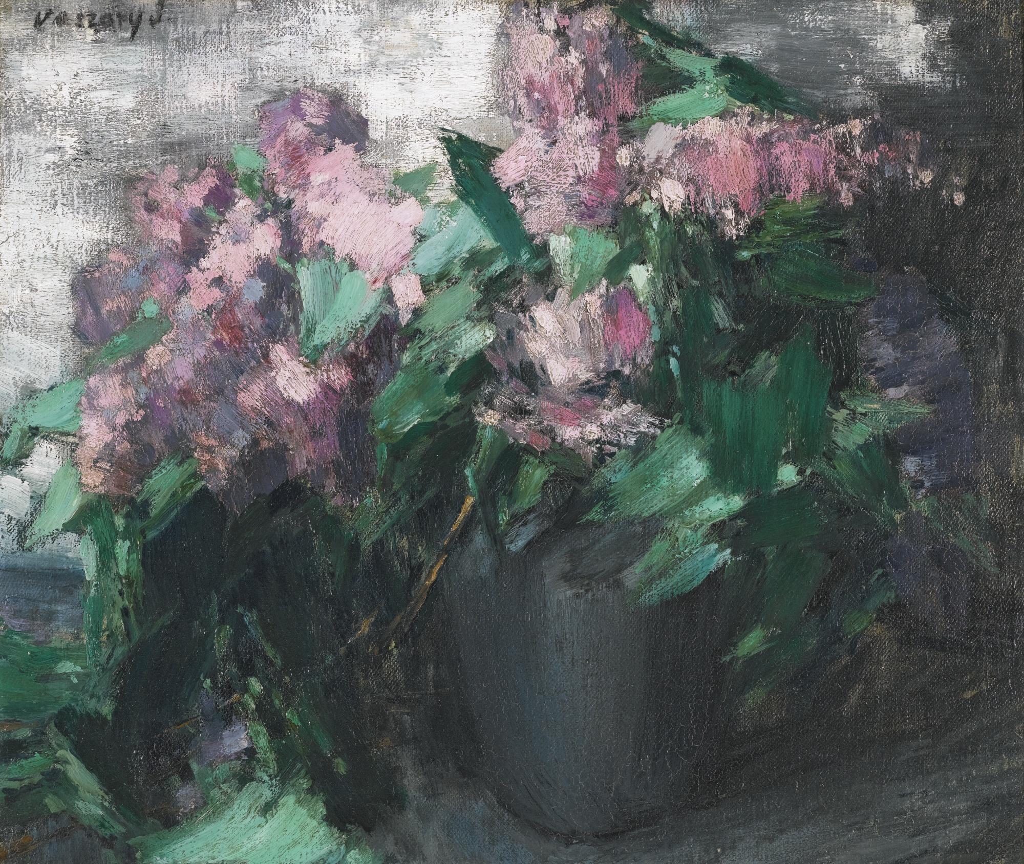 János Vaszary - Hungarian lilacs