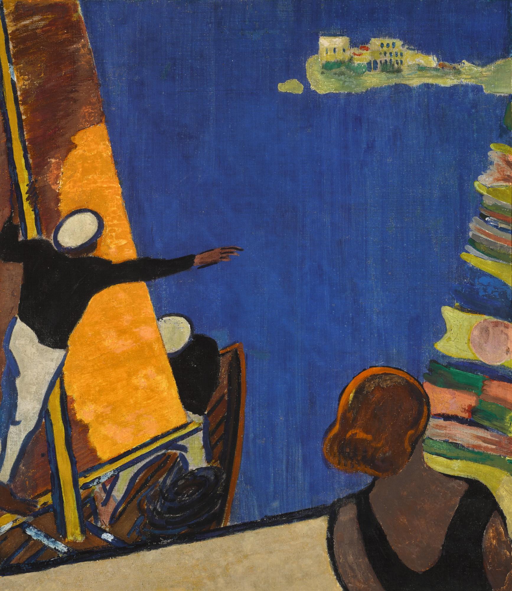 János Vaszary - Sailors In Portorož, Slovenia