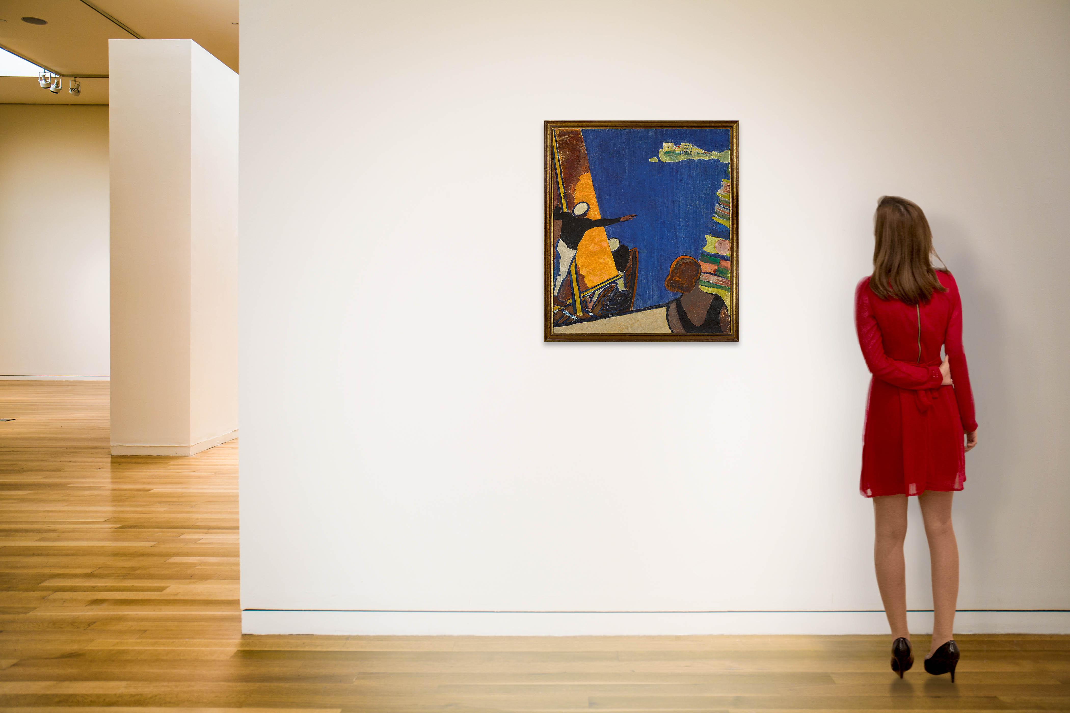 János Vaszary - Sailors In Portorož, Slovenia