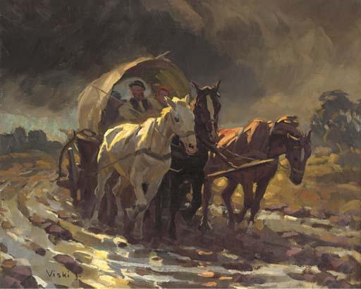 Janos Viski - The covered wagon