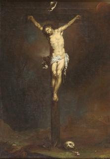 Januarius Zick - Christus am Kreuz.