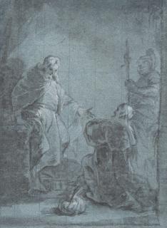 Januarius Zick - Christus und der Hauptmann von Kapernaum