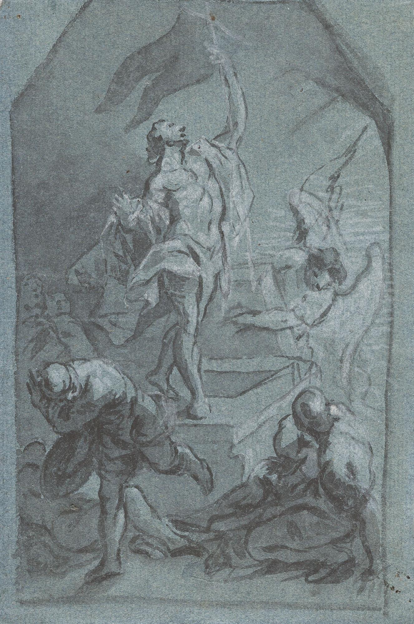 Januarius Zick - Die Auferstehung Christi.