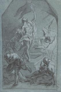 Januarius Zick - Die Auferstehung Christi.