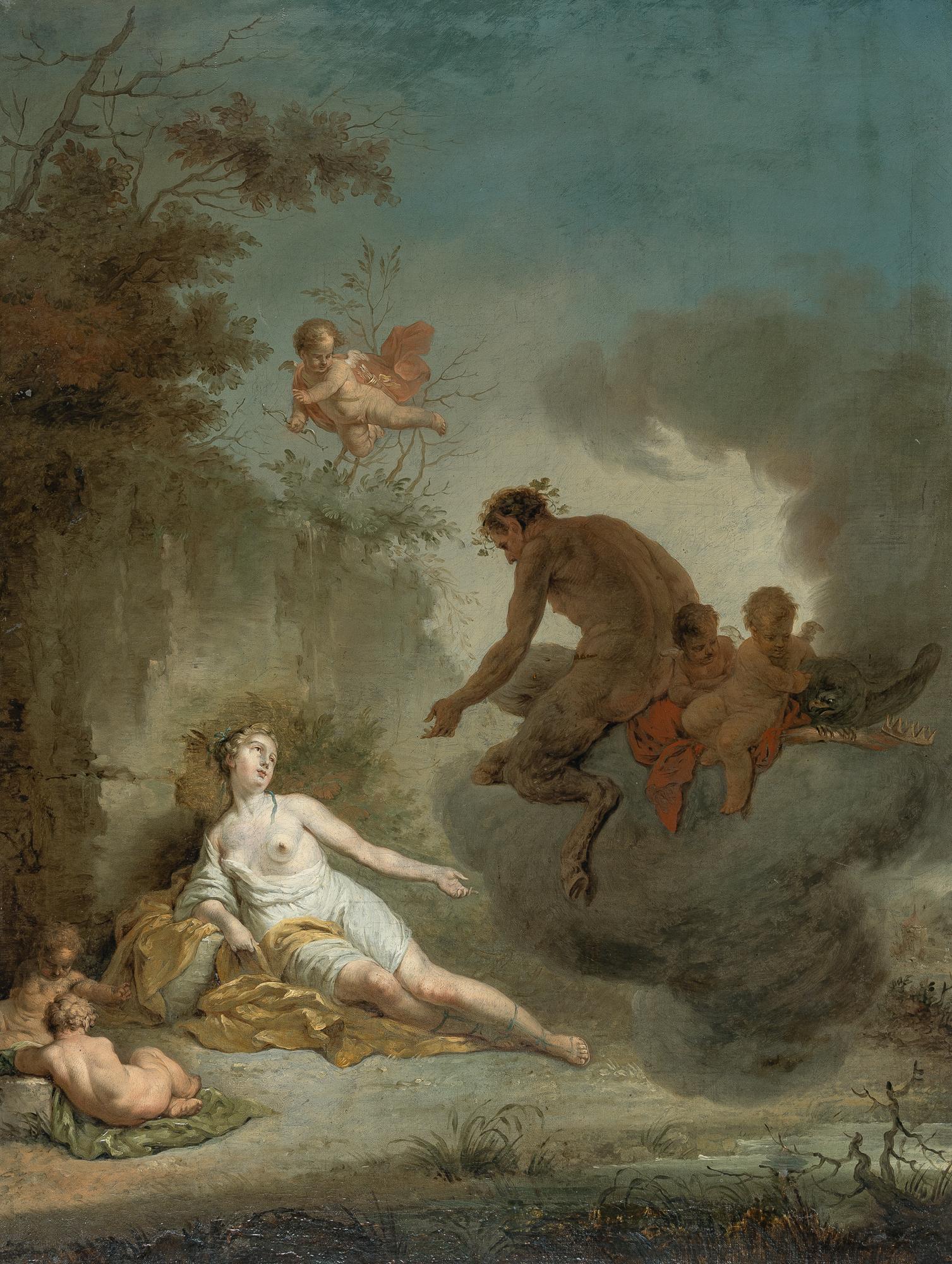 Januarius Zick - Jupiter und Antiope