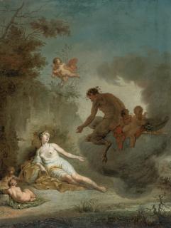 Januarius Zick - Jupiter und Antiope