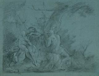 Januarius Zick - Merkur und Argus.