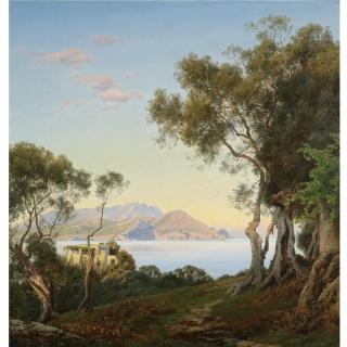 Janus Andreas Bartholin La Cour - Italianate Landscape