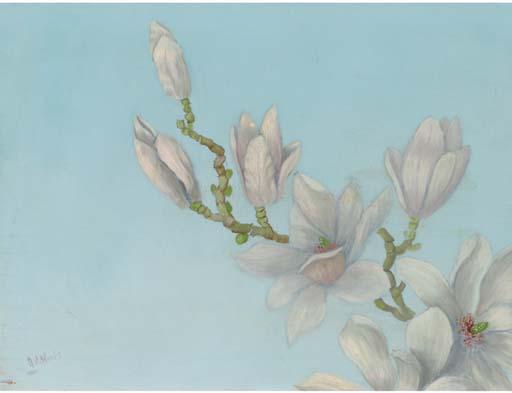 Janus de Winter - A twig of magnolia