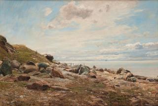 Janus La Cour - Coastal Landscape