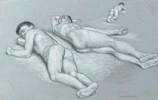 Jared French - Three male nudes