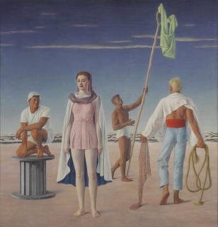 Jared French - Woman and Boys (Four Figures)