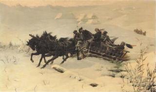 Jaroslav Friedrich Julius Vesin - The troyka ride