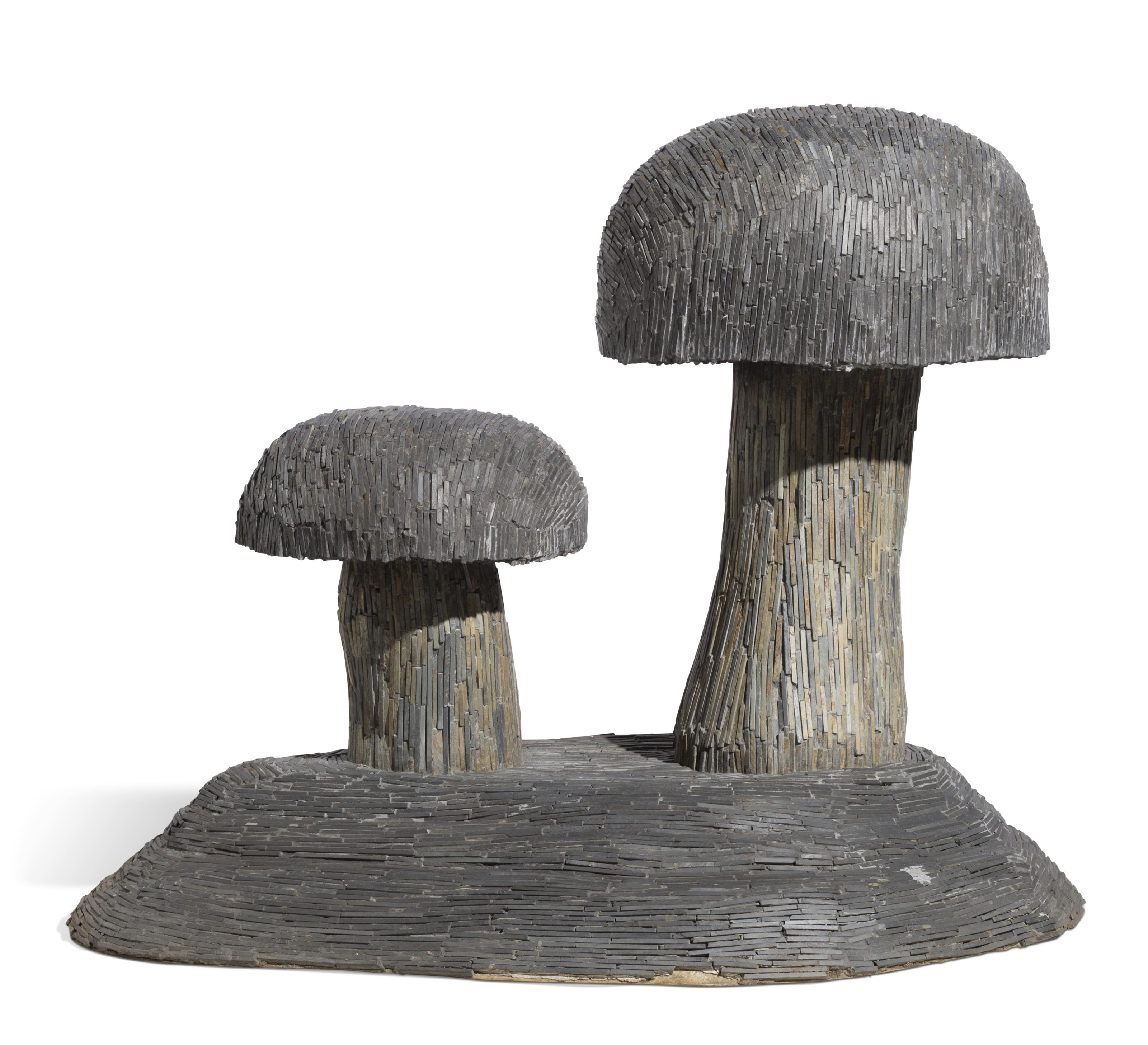 Jason Middlebrook - Untitled (two headed mushroom & stem)
