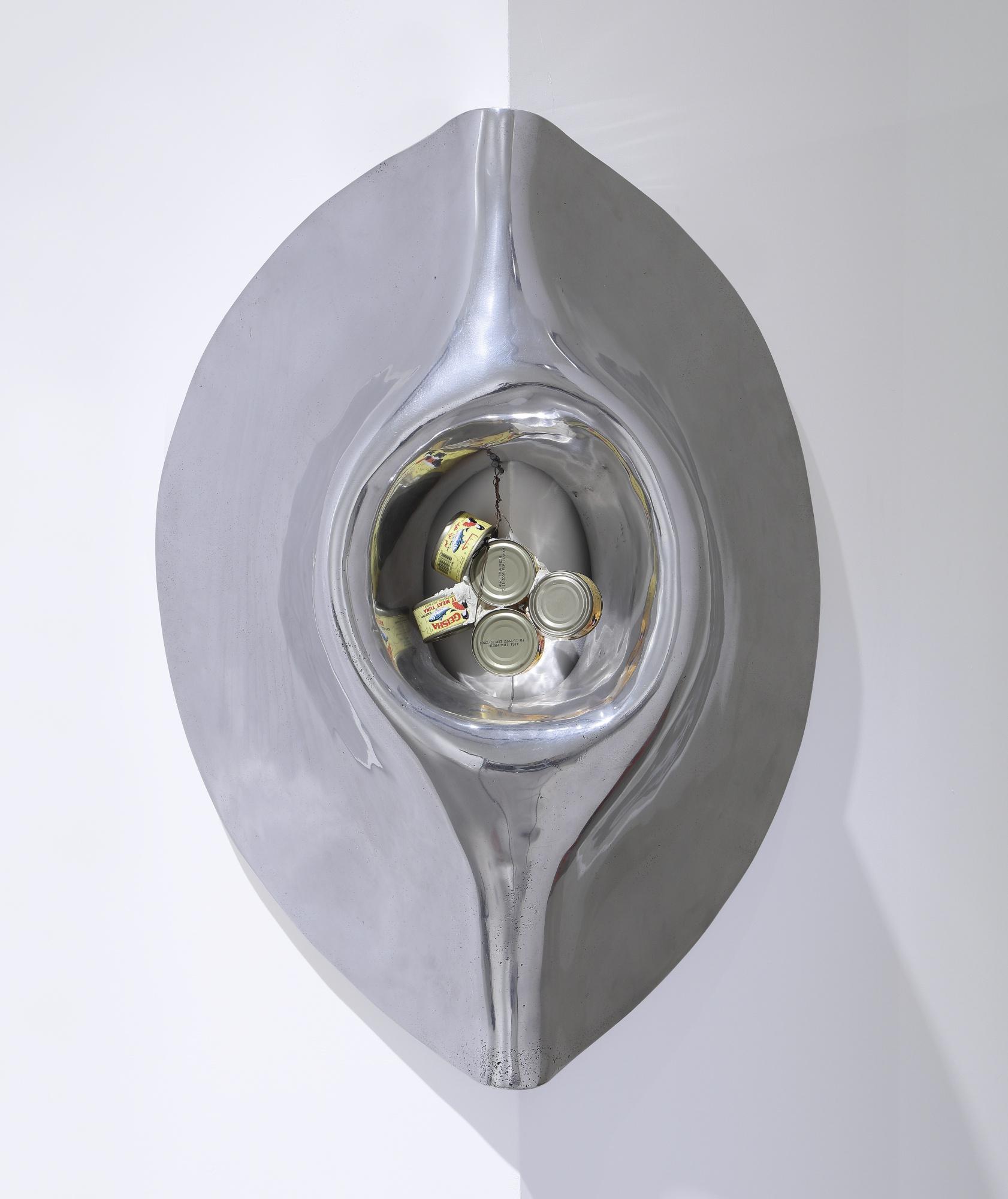 Jason Rhoades - Mecca Vulva (Sculpture To Illuminate Corner Of Wall) With Tuna Stone