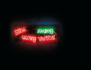 Jason Rhoades - Vertical Slice; Beaver Bacon