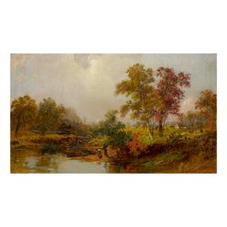 Jasper Francis Cropsey - An October Day