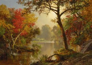 Jasper Francis Cropsey - Autumn Landscape
