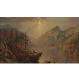 Jasper Francis Cropsey - Eagle Cliff, White Mountains