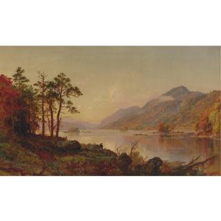 Jasper Francis Cropsey - Lake George