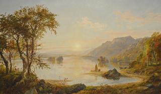 Jasper Francis Cropsey - Lake George