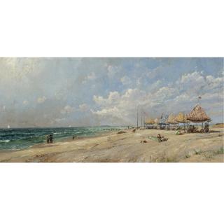 Jasper Francis Cropsey - Long Beach