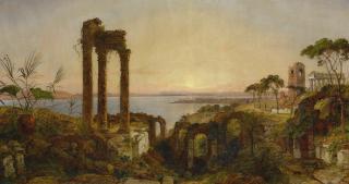 Jasper Francis Cropsey - Mediterranean Ruins