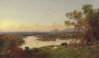 Jasper Francis Cropsey - Mounts Adam and Eve, Orange County, New York