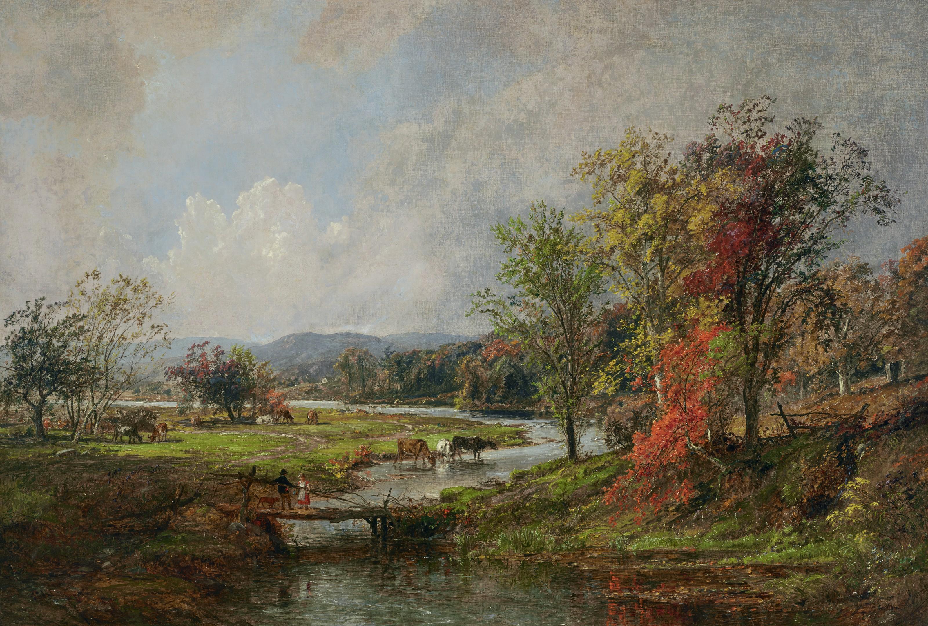Jasper Francis Cropsey - October