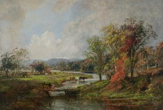 Jasper Francis Cropsey - October