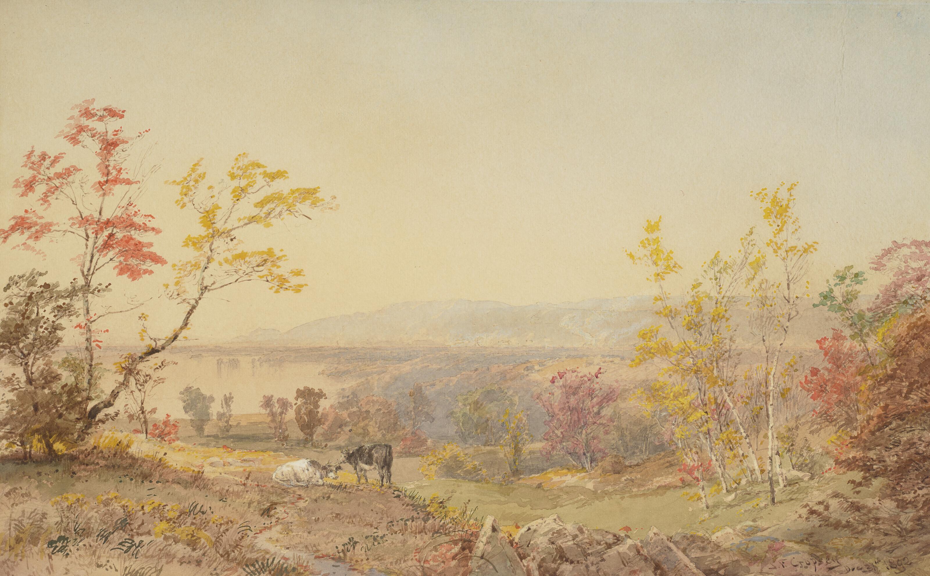 Jasper Francis Cropsey - O\'er the Hills and Far Away