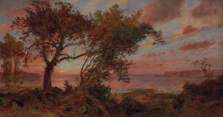 Jasper Francis Cropsey - Sunset