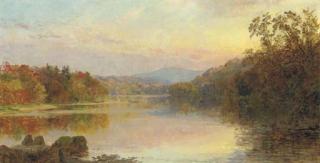 Jasper Francis Cropsey - The Campfire