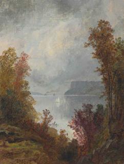 Jasper Francis Cropsey - View of the Hudson River, Autumn