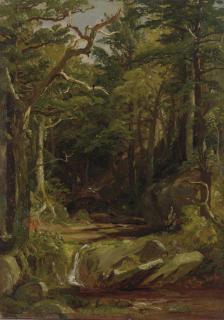 Jasper Francis Cropsey - Woodland Brook