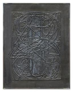 Jasper Johns - 0 Through 9, from Lead Reliefs