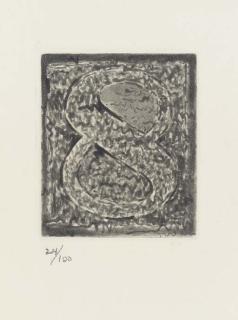 Jasper Johns - 8, From 0-9 (Universal Limited Art Editions 164)