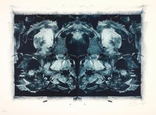 Jasper Johns - After Holbein (Associated Artists Against Torture)