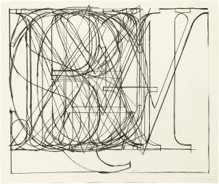 Jasper Johns - Alphabet (Ulae 69)