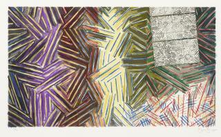 Jasper Johns - Between The Clock And The Bed (Ulae 245)