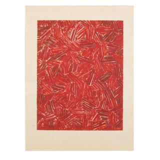 Jasper Johns - Cicada, from Eight Lithographs to Benefit the Foundation for Contemporary Performance Arts, Inc.