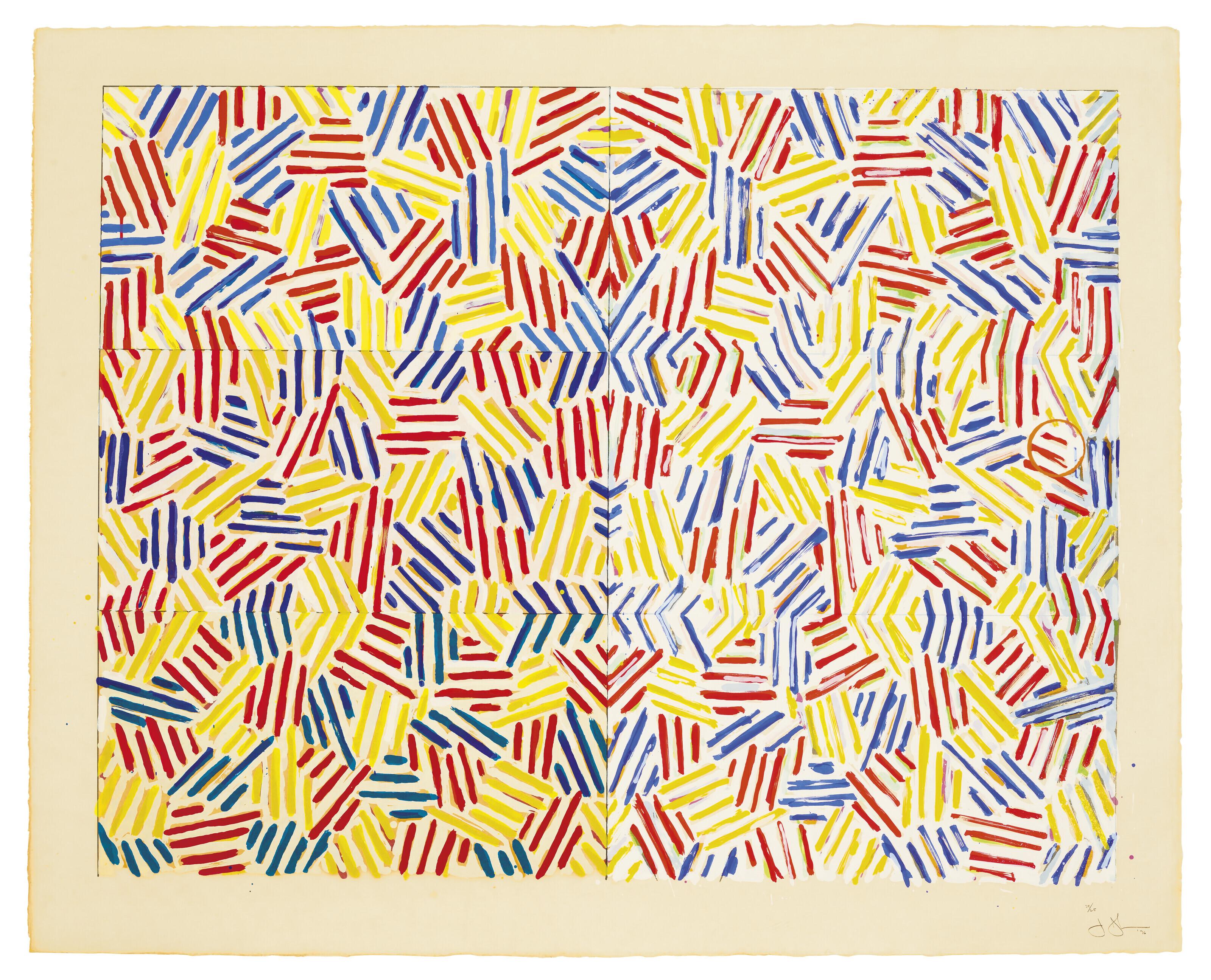 Jasper Johns - Corpse And Mirror