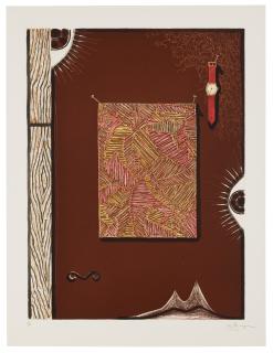 Jasper Johns - Face with Watch