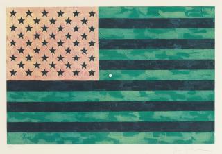 Jasper Johns - Flag  (Ulae S5)