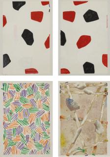 Jasper Johns - Four Panels From Untitled 1972 (Ulae 149)