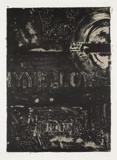 Jasper Johns - Periscope II (ULAE 201; Gemini 841)