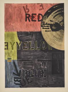 Jasper Johns - Periscope (U.L.A.E. 218)