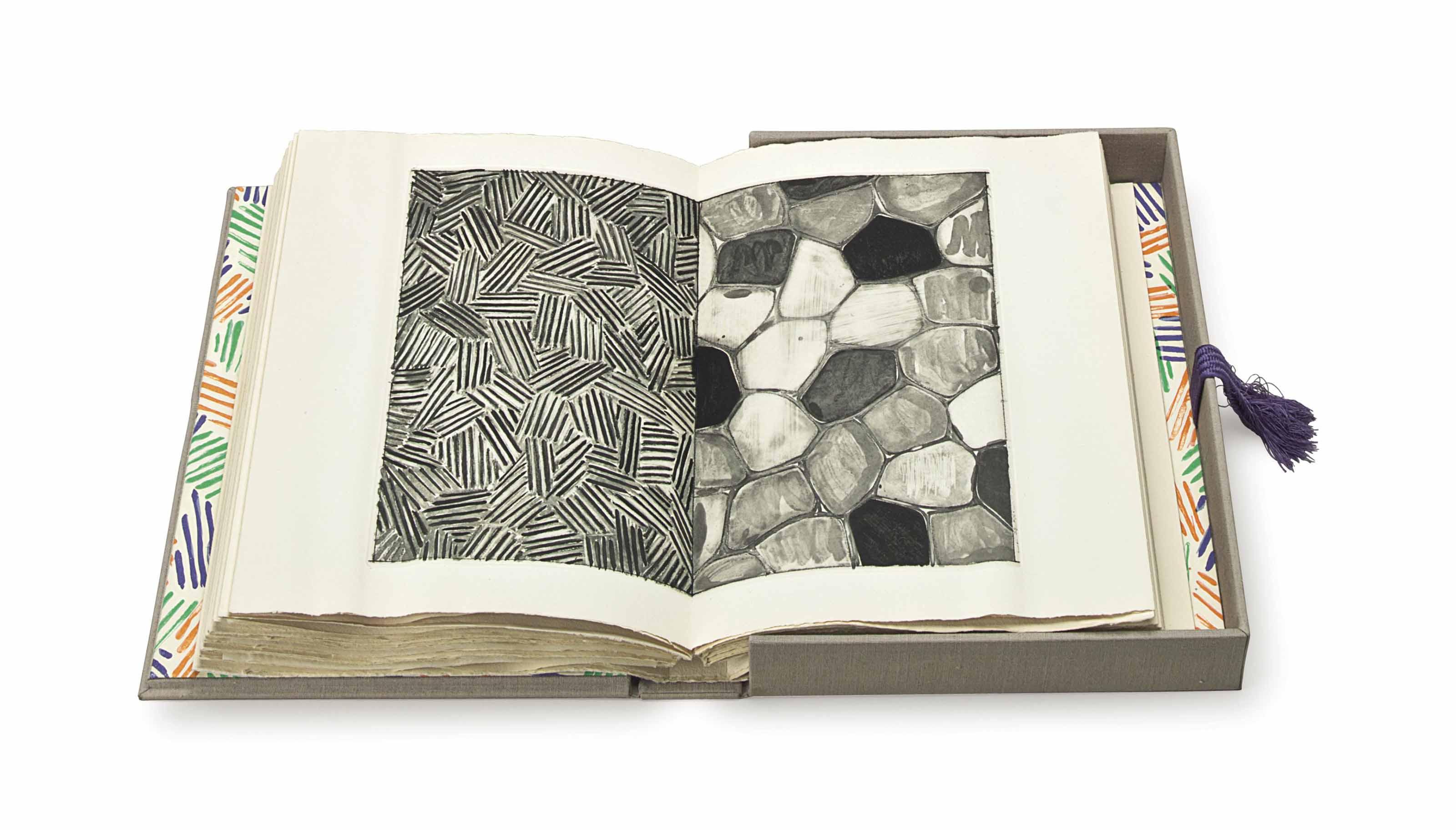 Jasper Johns - Samuel Beckett, Fizzles (Foirades), New York and London, Petersburg Press, 1976