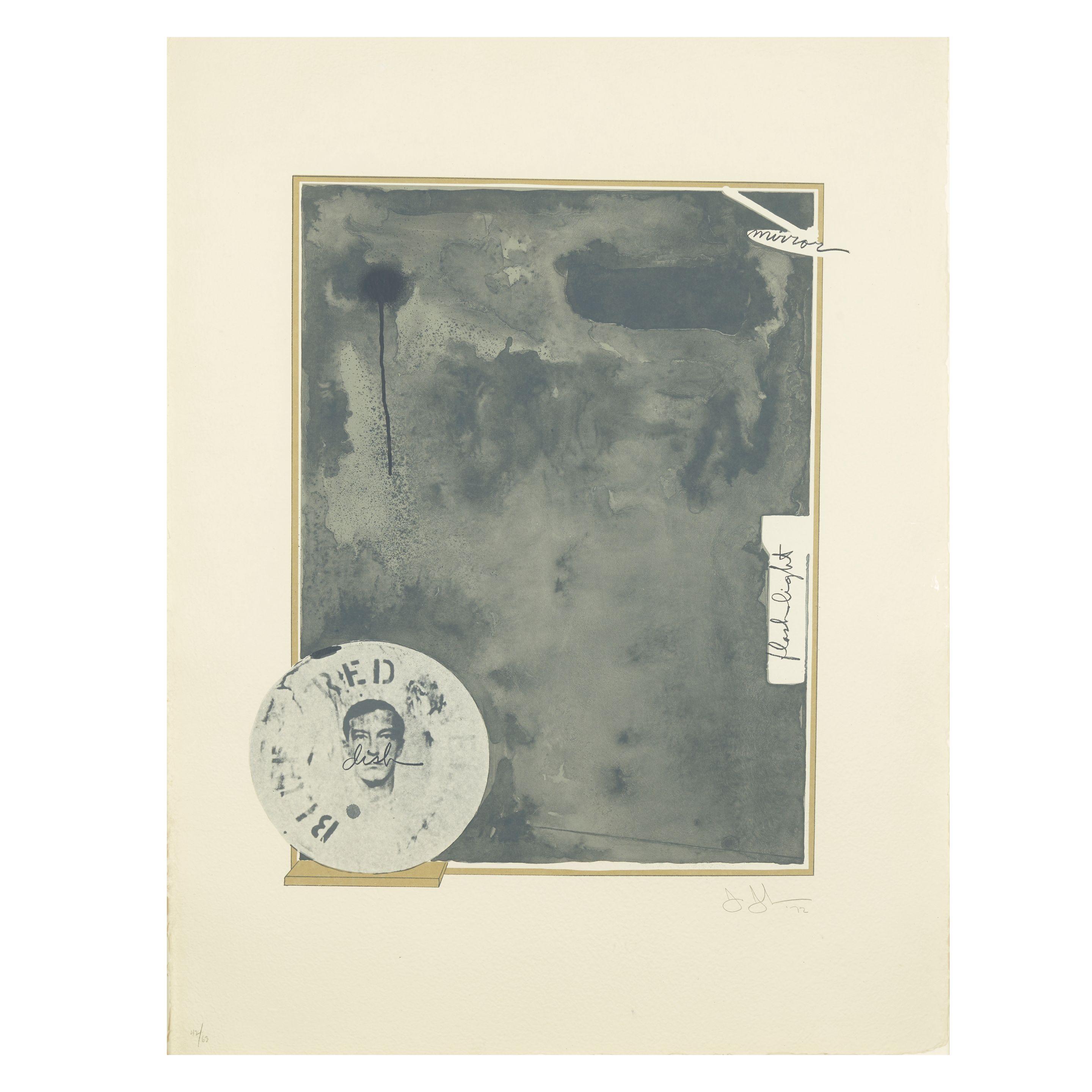 Jasper Johns - Souvenir I