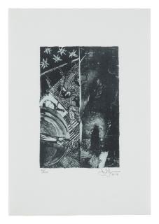 Jasper Johns - Summer (Blue) (Ulae 254)